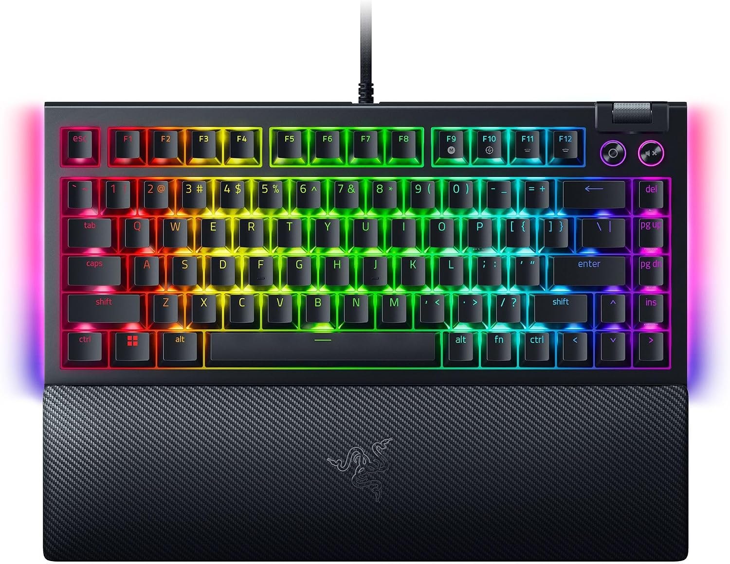 Razer BlackWidow V4 75% mechanical gaming keyboard